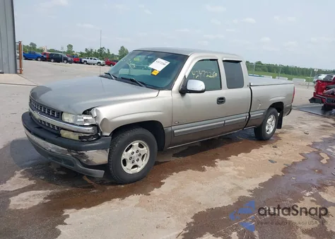 2000 Chevrolet Silverado 1500 Ls from USA, damaged, VIN 1GCEC19V9YZ234548
